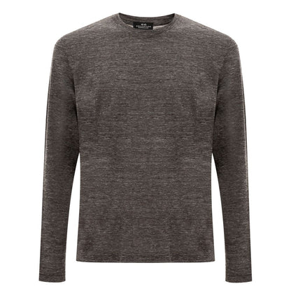 Corneliani Gray Wool T-Shirt - IT50 | L