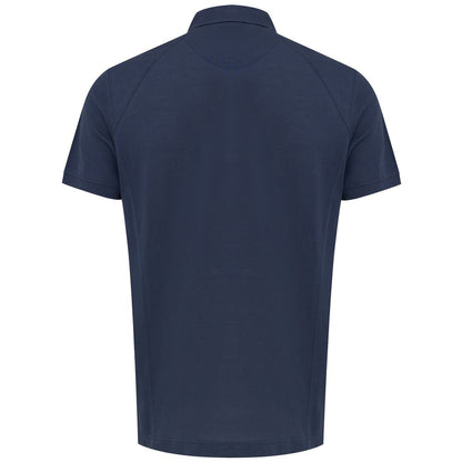 Corneliani Navy Blue Cotton Polo Shirt - IT50 | L