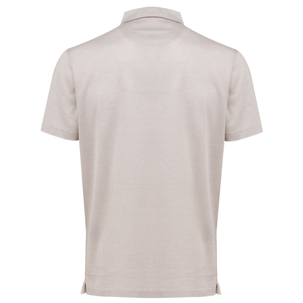 Corneliani White Cotton Polo Shirt - IT52 | XL