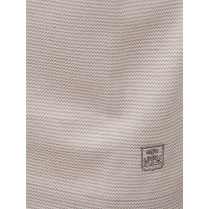 Corneliani White Cotton Polo Shirt - IT52 | XL