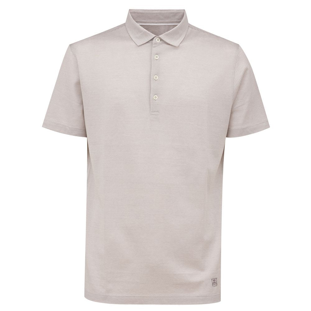 Corneliani White Cotton Polo Shirt - IT52 | XL