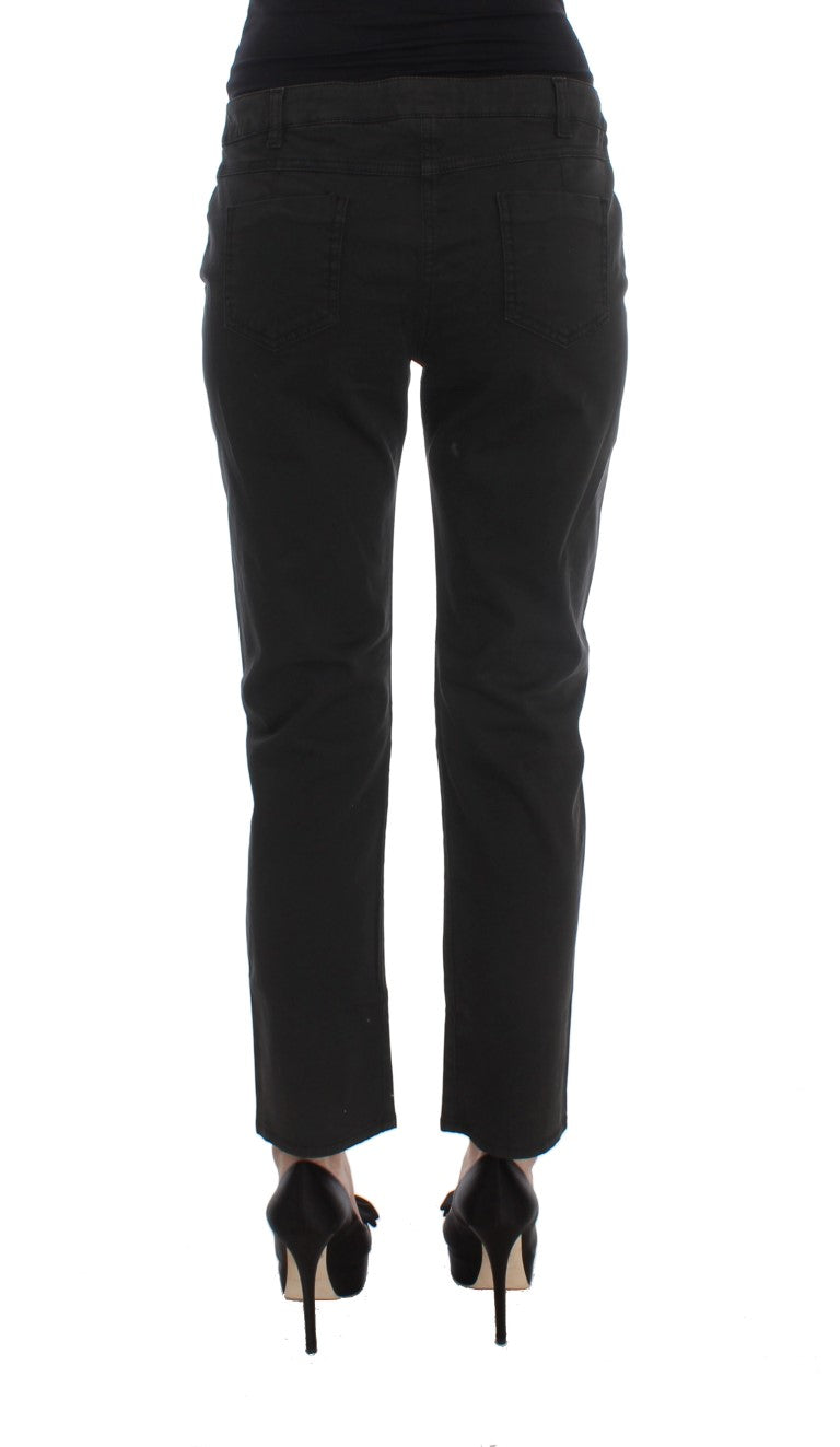 Costume National Chic Black Regular Fit Denim Jeans - W28