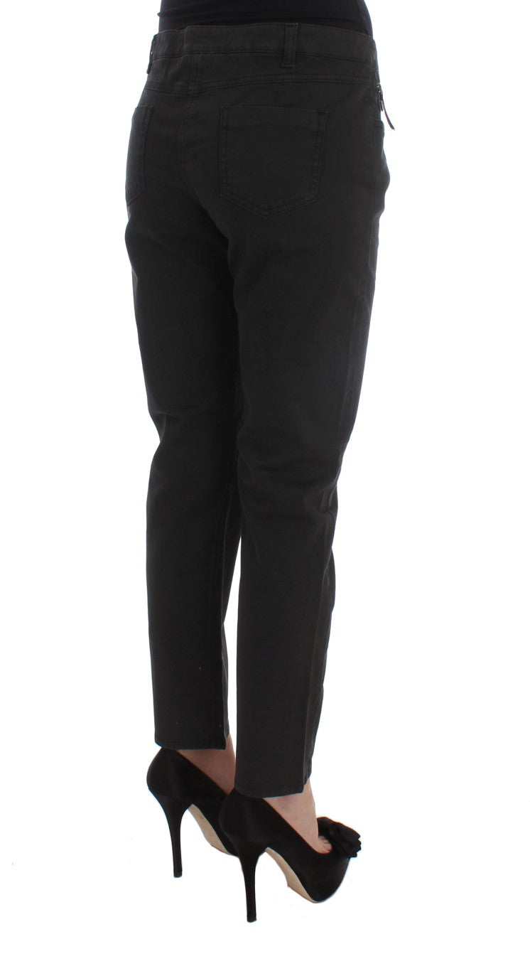 Costume National Chic Black Regular Fit Denim Jeans - W28