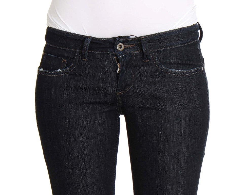 Costume National Chic Slim Fit Skinny Blue Jeans - W26