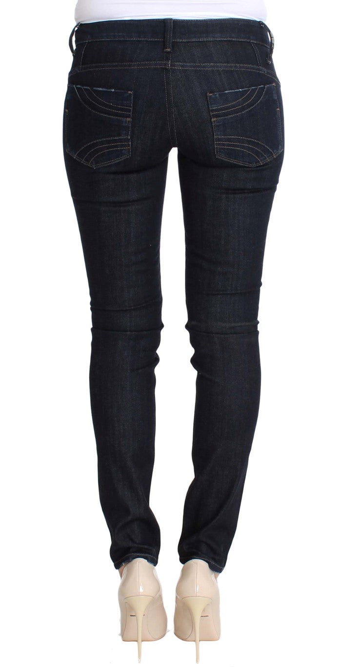 Costume National Chic Slim Fit Skinny Blue Jeans - W26