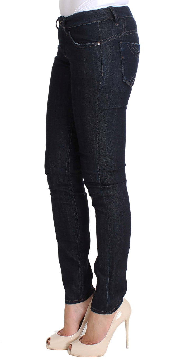 Costume National Chic Slim Fit Skinny Blue Jeans - W26