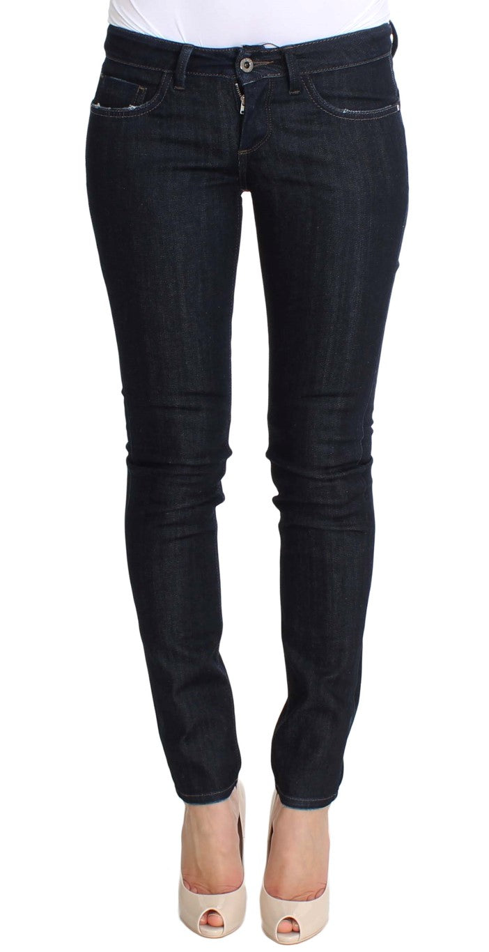 Costume National Chic Slim Fit Skinny Blue Jeans - W26