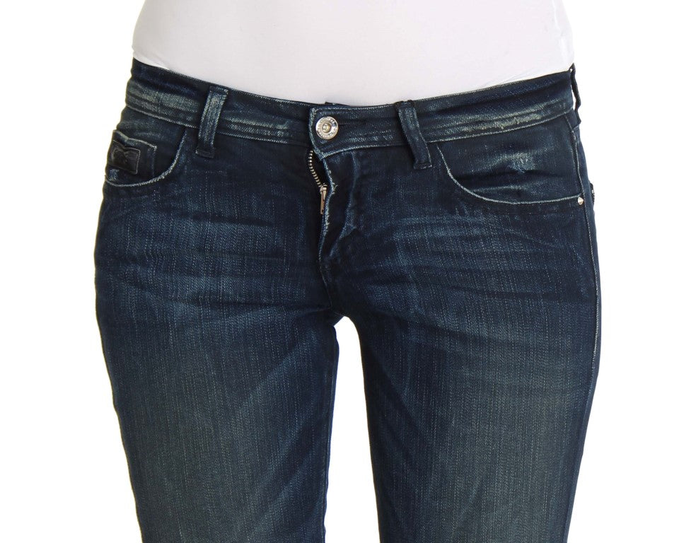 Costume National Chic Slim Fit Skinny Blue Jeans - W26