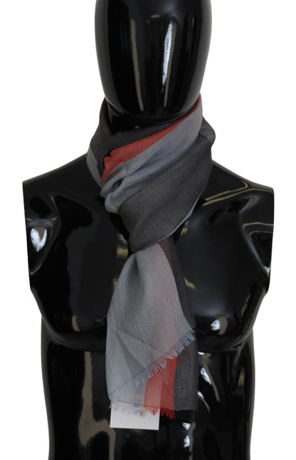 Costume National Multicolor Cotton Men’s Luxury Scarf