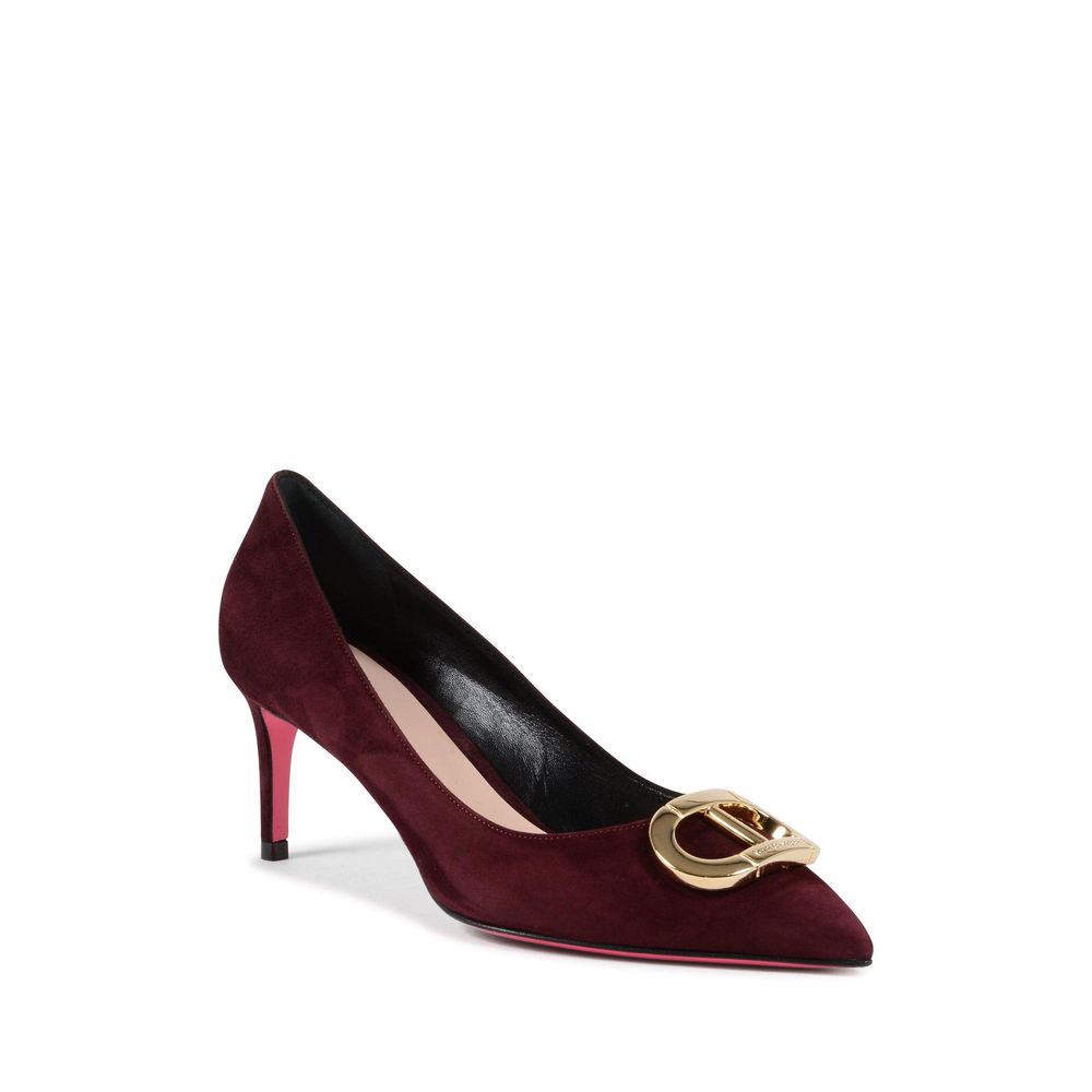 Dee Ocleppo Bordeaux SCAMOSCIATO Pump - EU36/US6