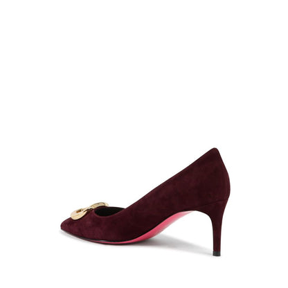 Dee Ocleppo Bordeaux SCAMOSCIATO Pump - EU36/US6