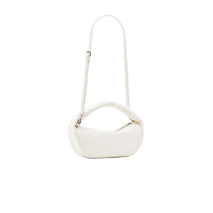 Desigual Cream Juta Handbag