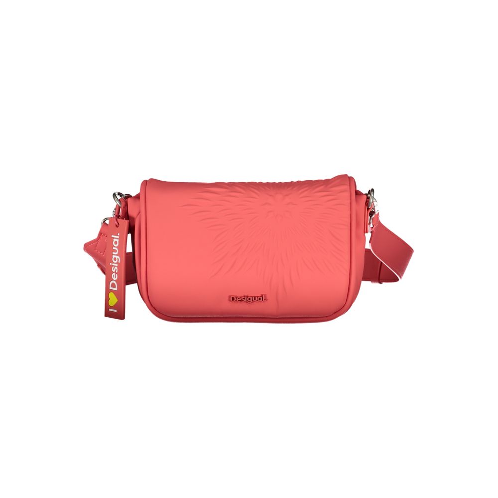 Desigual Red Polyethylene Handbag