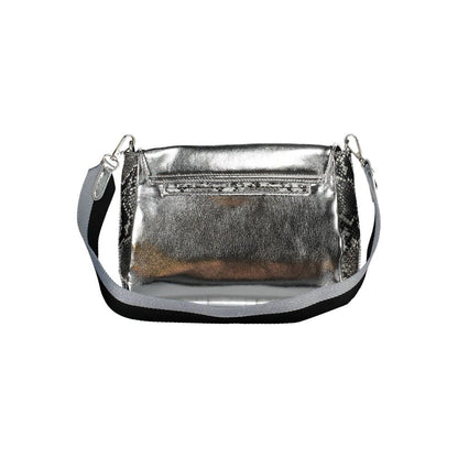 Desigual Silver Polyethylene Women Handbag