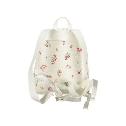 Desigual White Polyethylene Backpack