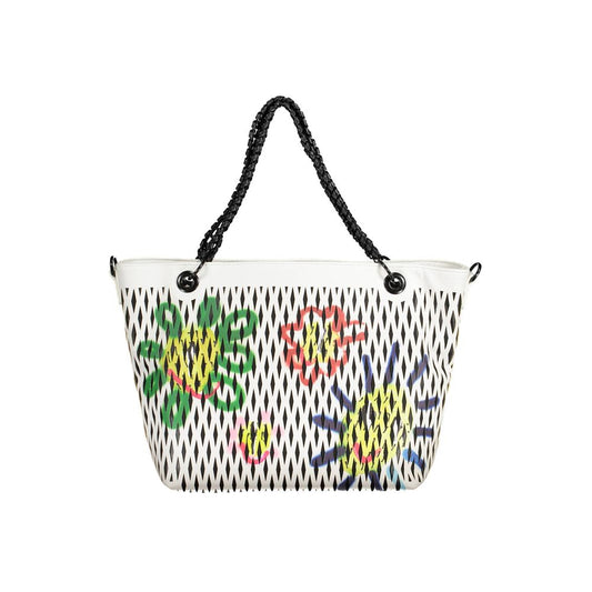 Desigual White Polyethylene Women Handbag