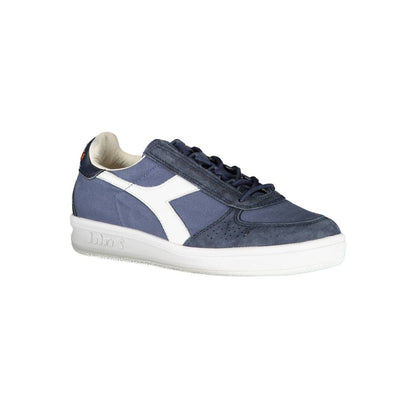 Diadora Blue Leather Women Sneaker