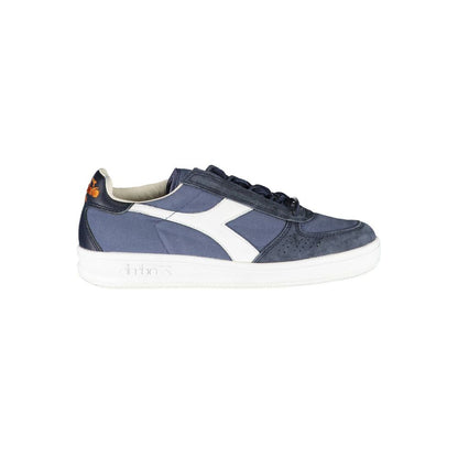 Diadora Blue Leather Women Sneaker