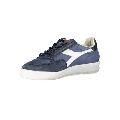 Diadora Blue Leather Women Sneaker