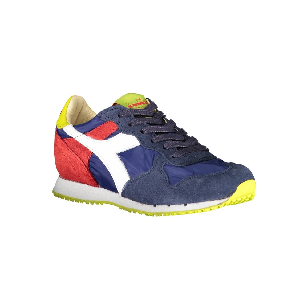 Diadora Blue Leather Women Sneaker