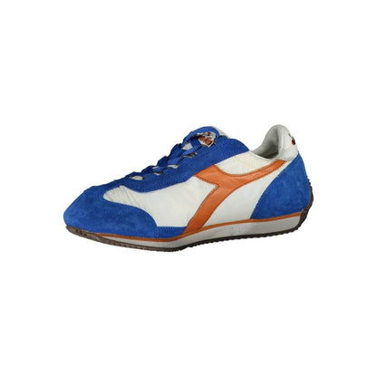 Diadora Blue Leather Women Sneaker