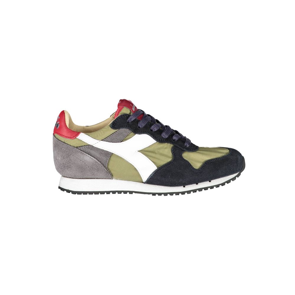 Diadora Green Leather Women Sneaker