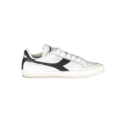 Diadora White Leather Women Sneaker