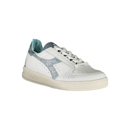 Diadora White Leather Women Sneaker