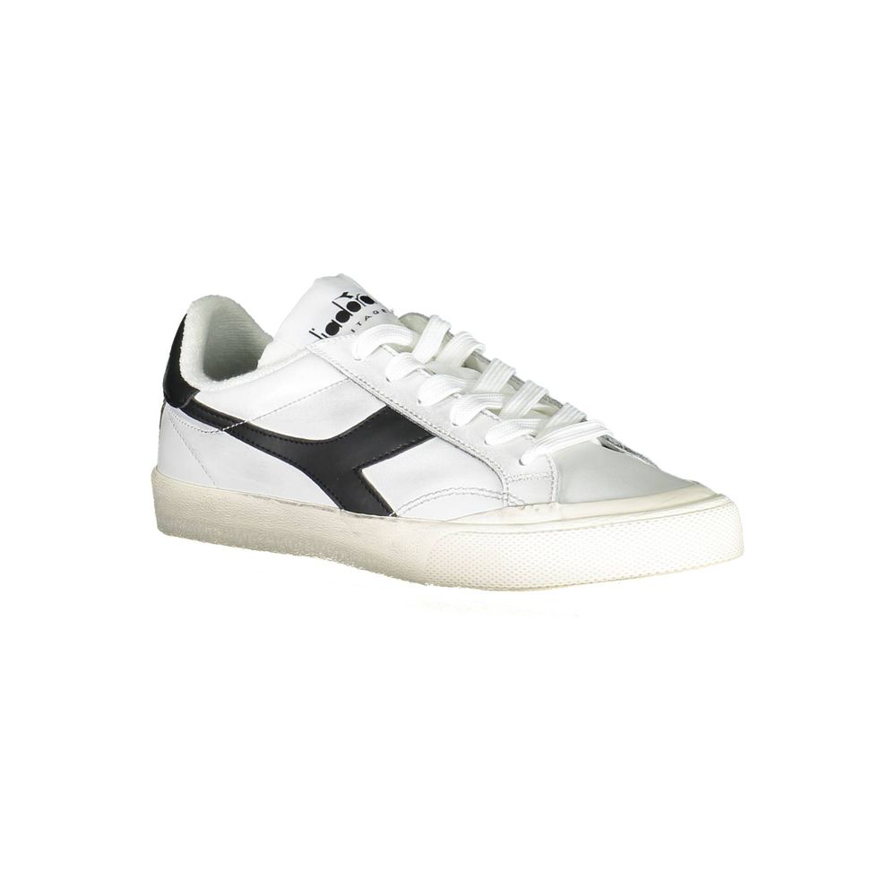 Diadora White Leather Women Sneaker