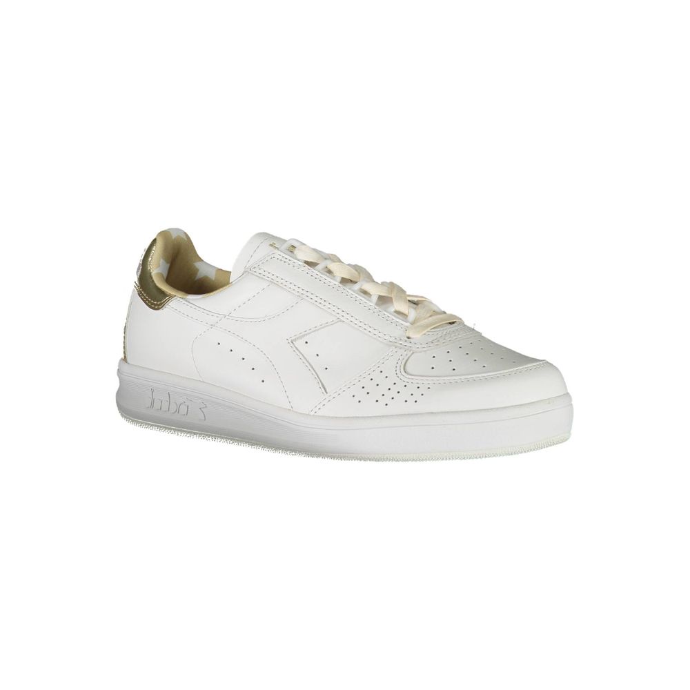 Diadora White Leather Women Sneaker