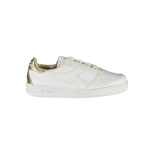 Diadora White Leather Women Sneaker