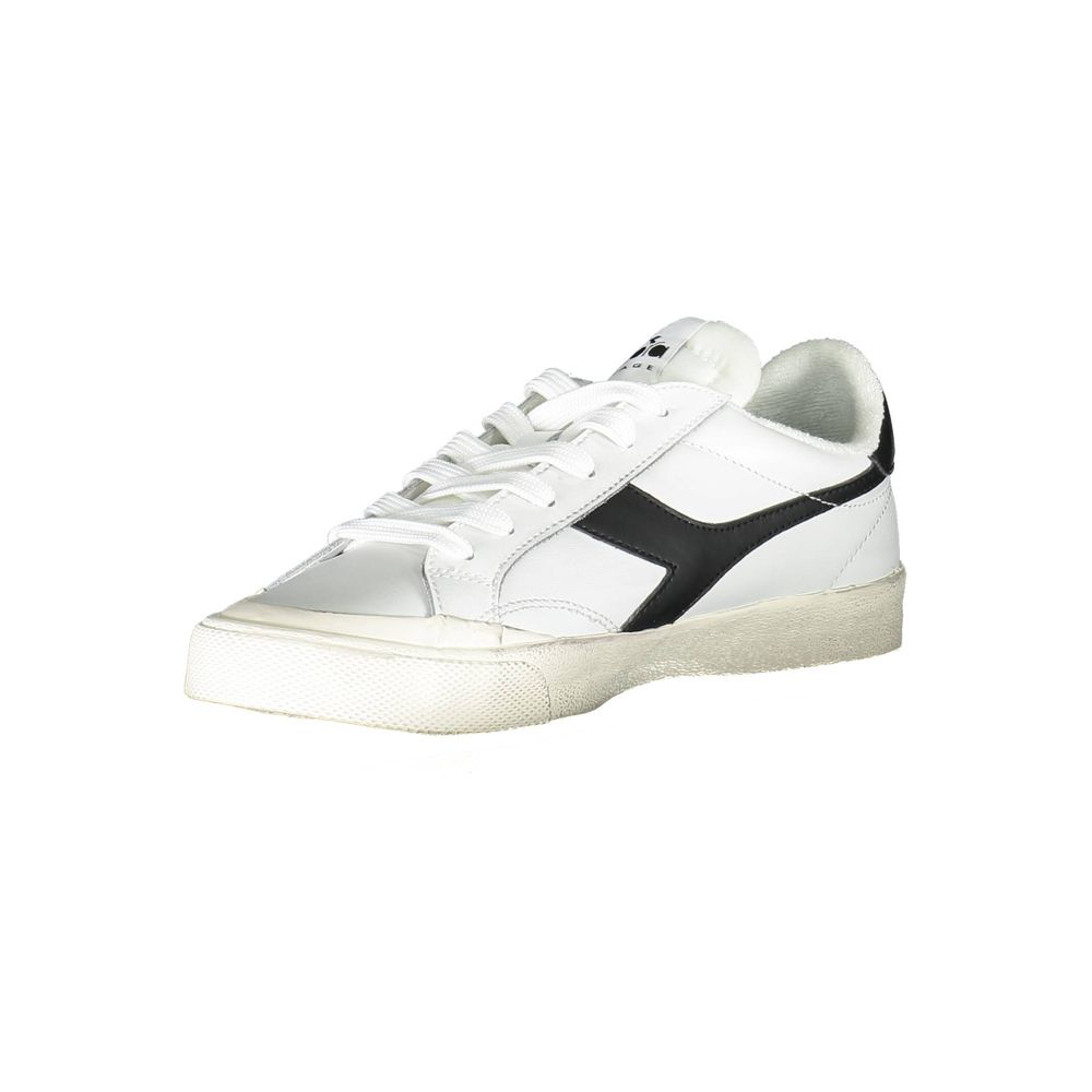 Diadora White Leather Women Sneaker