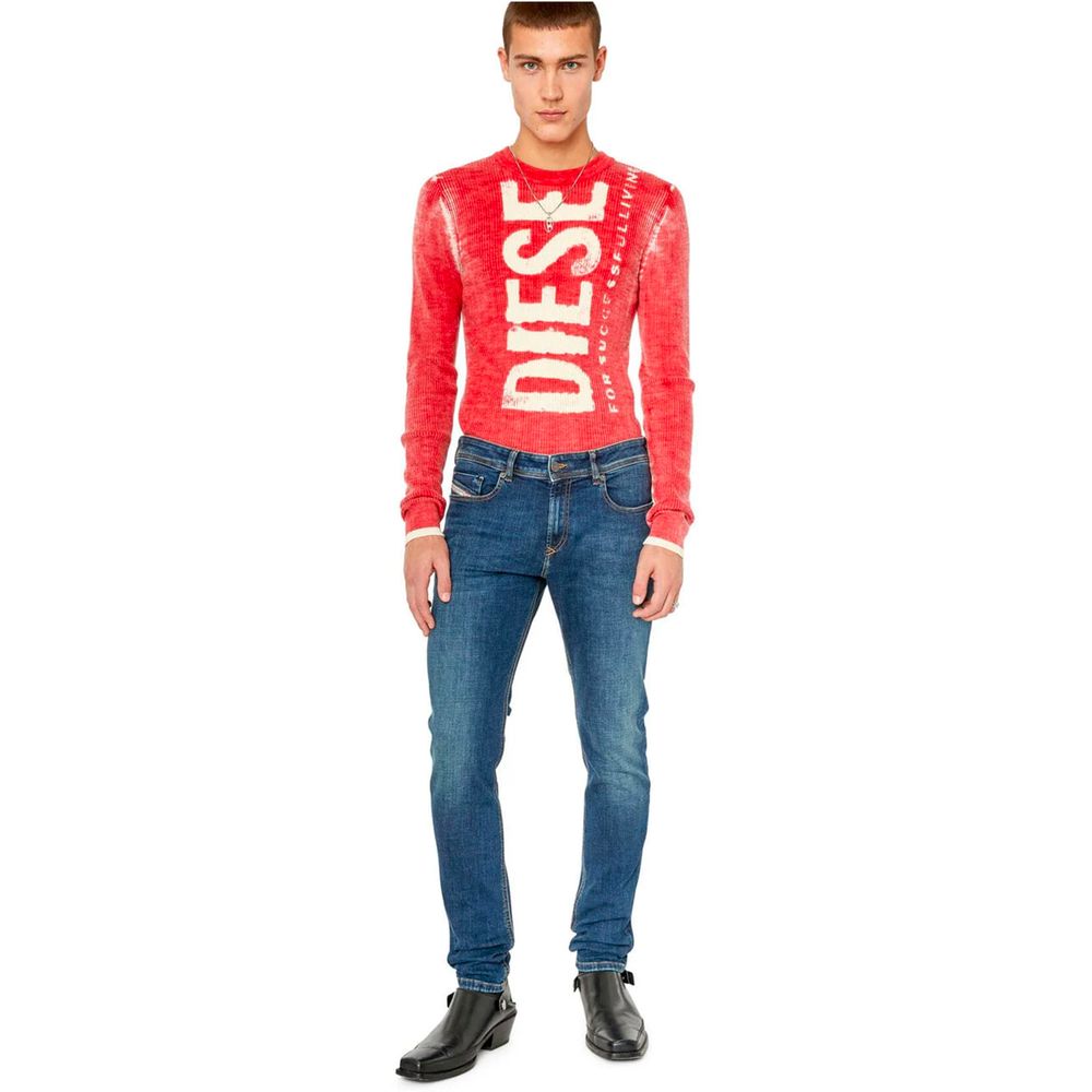 Diesel Blue Cotton Jeans & Pant - W30