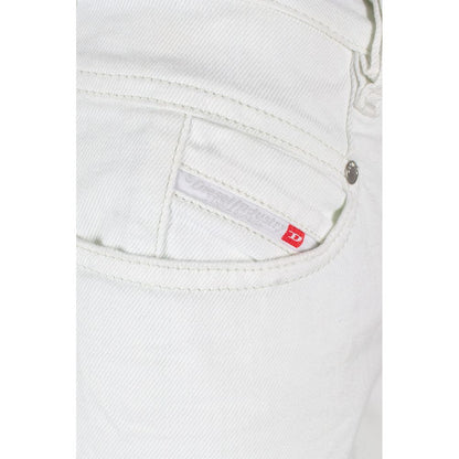 Diesel White Cotton Jeans & Pant - W26