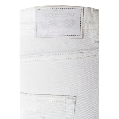 Diesel White Cotton Jeans & Pant - W26