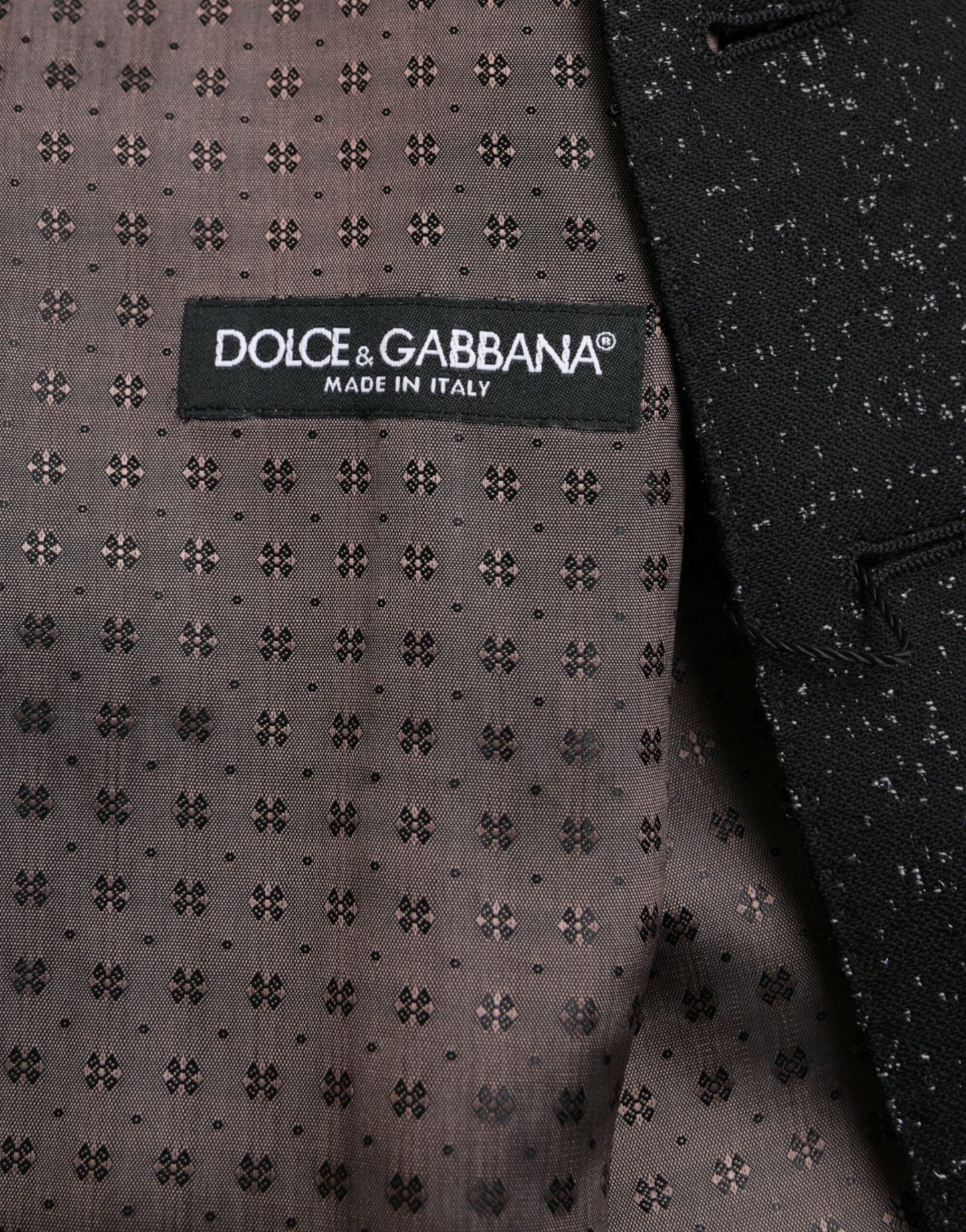 Dolce & Gabbana Black Brown Silk Waistcoat Dress Formal Vest - IT48 | M