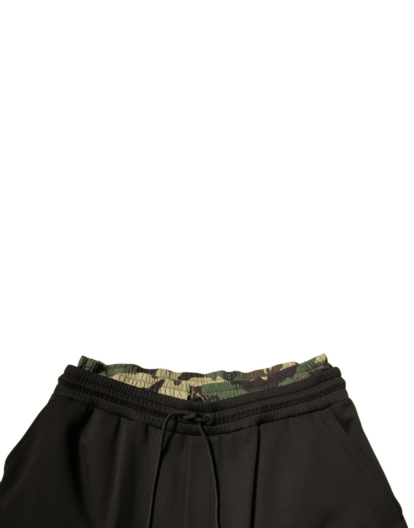 Dolce & Gabbana Black Camouflage Cotton Jogger Cargo Pants