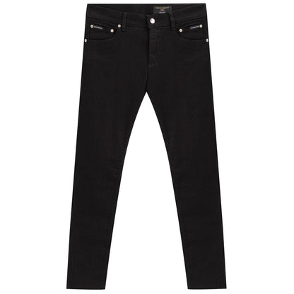 Dolce & Gabbana Black Cotton Jeans & Pant - IT48 | M