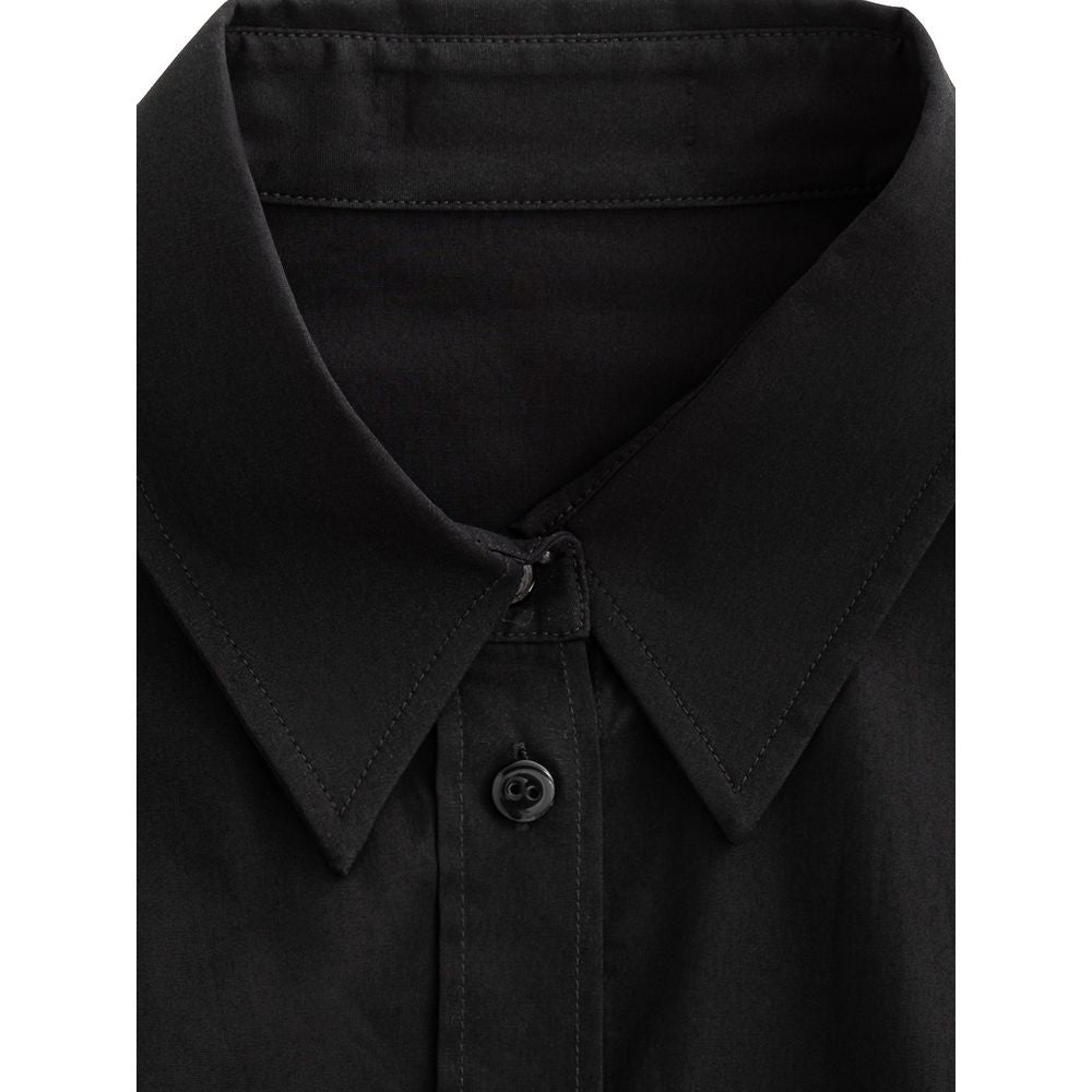 Dolce & Gabbana Black Cotton Shirt - 44