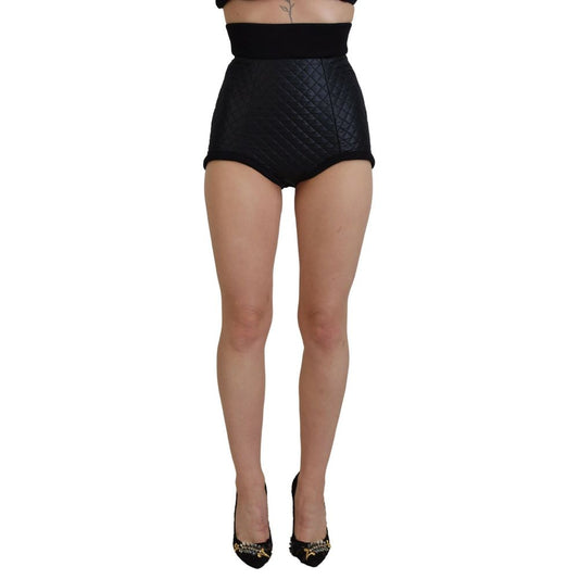 Dolce & Gabbana Black Cotton Short - IT40