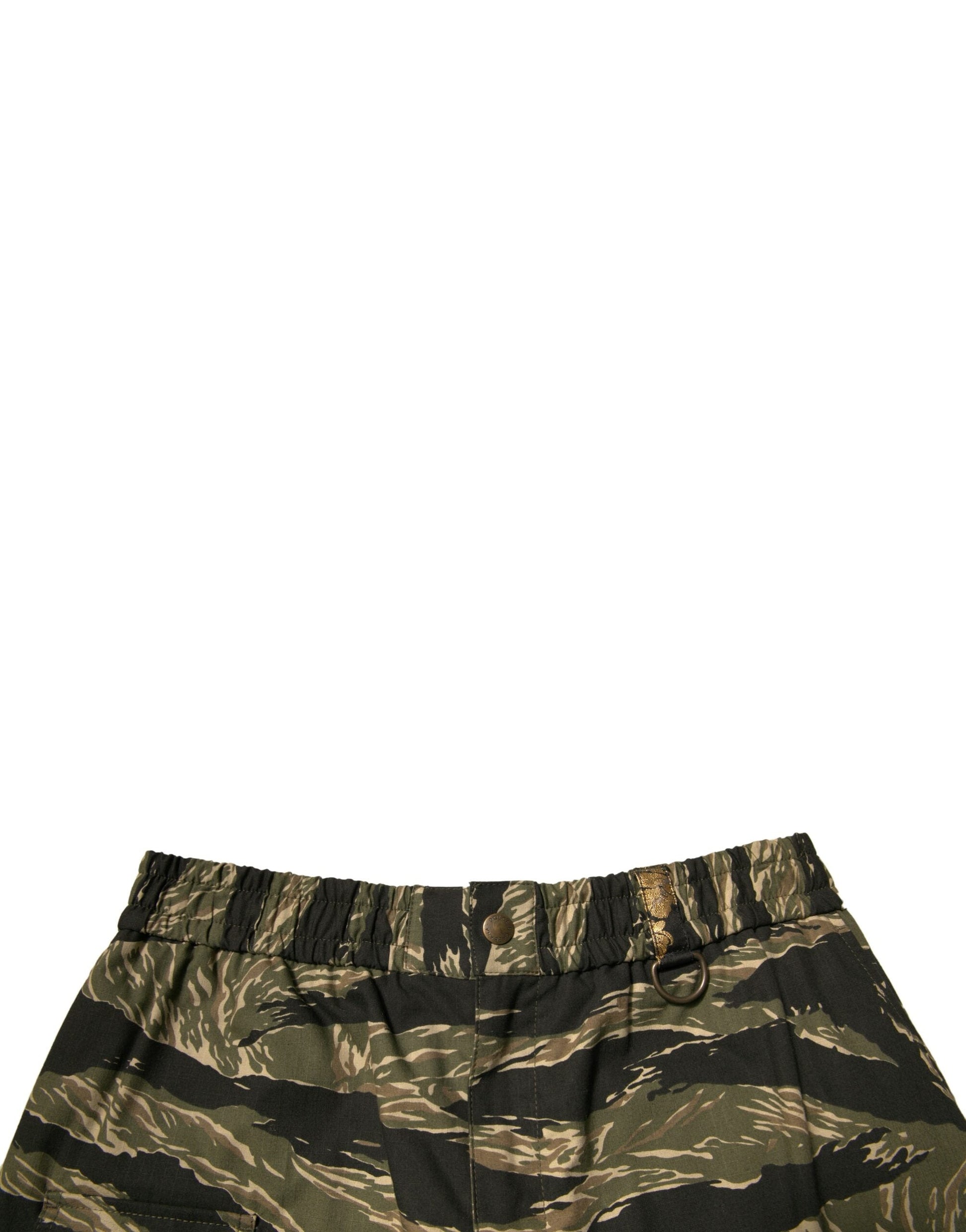 Dolce & Gabbana Black Gold Patterned Cotton Bermuda Shorts - IT50 | L