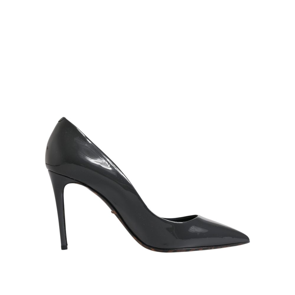 Dolce & Gabbana Black Leather Pump - EU39/US9