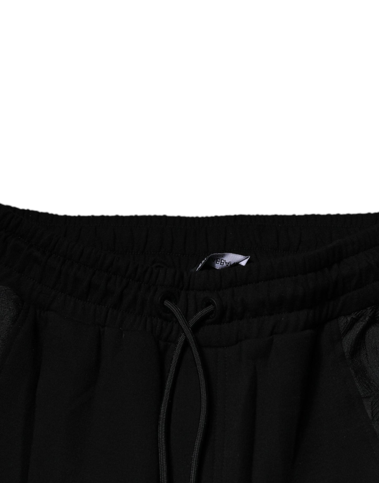 Dolce & Gabbana Black Leopard Slim Fit Jogger Pants - IT44 | XS