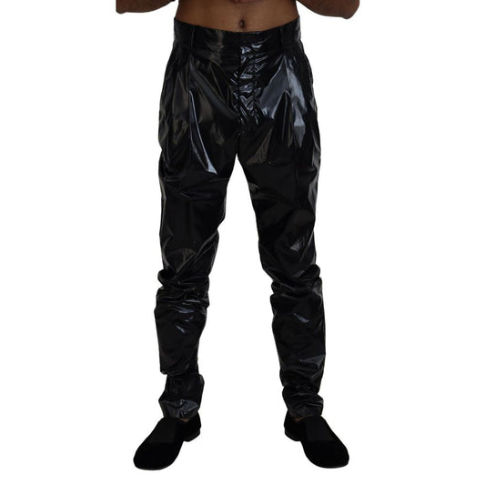 Dolce & Gabbana Black Nylon Jeans & Pant - IT48 | M