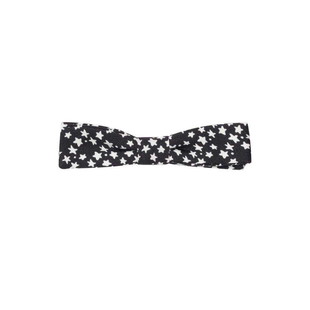 Dolce & Gabbana Black Silk Ties & Bowty - One Size