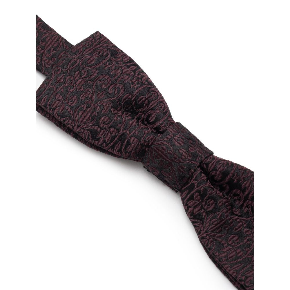 Dolce & Gabbana Black Silk Ties & Bowty - One Size