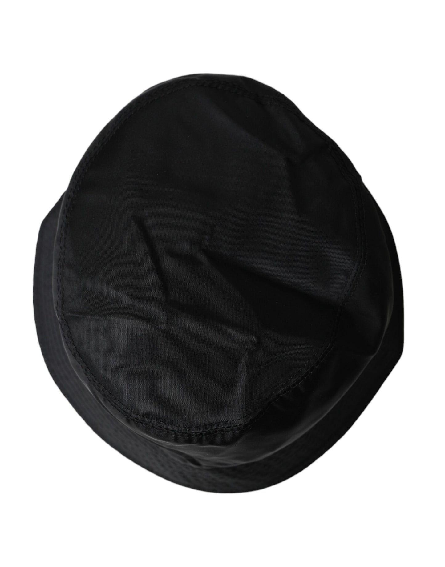 Dolce & Gabbana Black Wide Brim Cap Bucket Hat Men - 57 cm|S