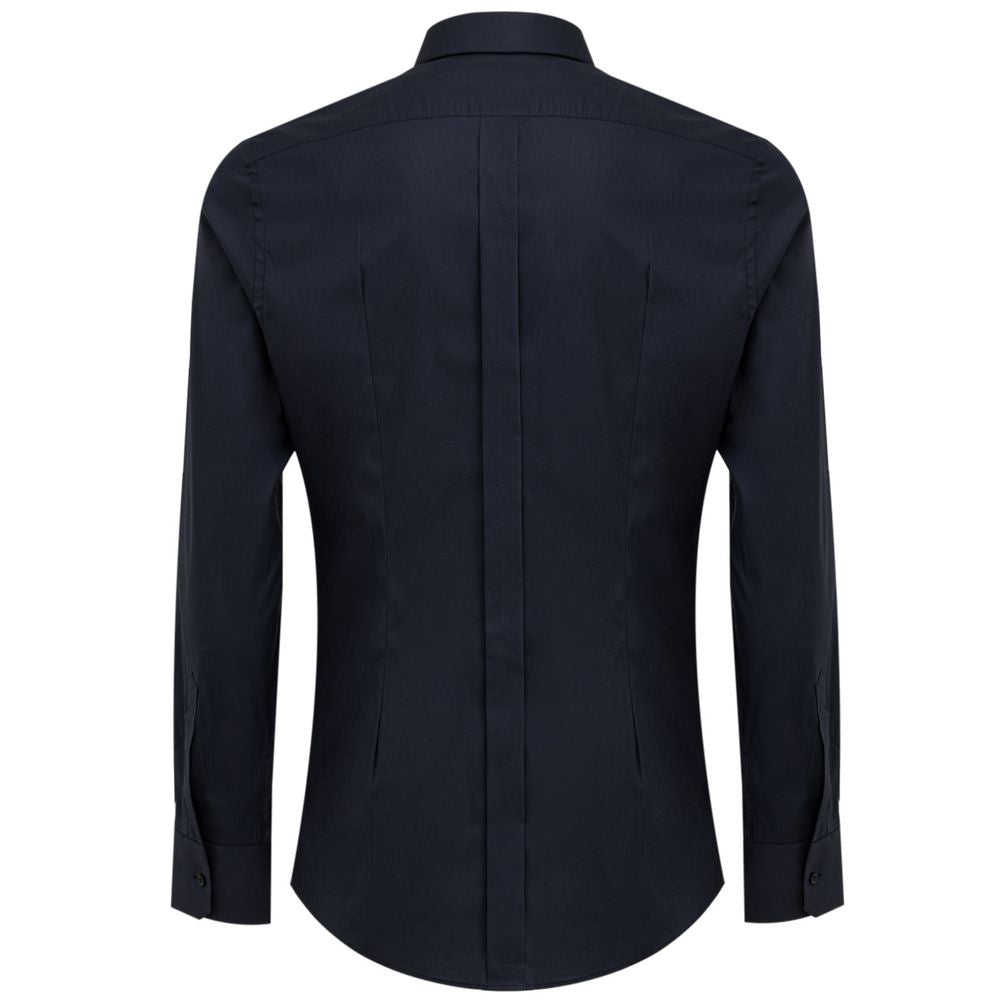 Dolce & Gabbana Blue Cotton Shirt - IT39 | M