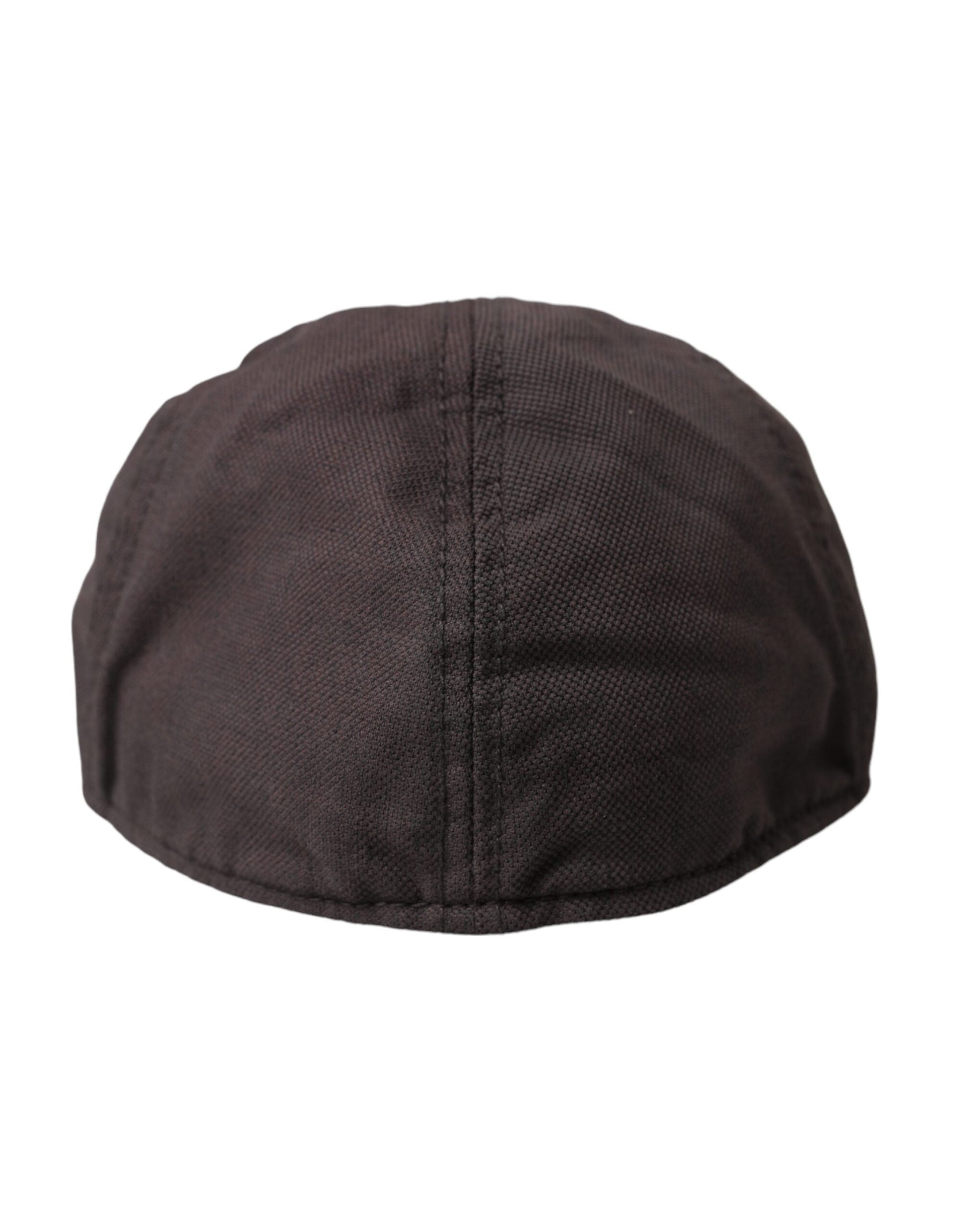 Dolce & Gabbana Brown Nylon Cloth Newsboy Hat Men - 58 cm|M