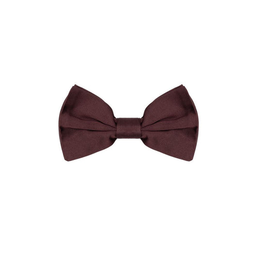 Dolce & Gabbana Burgundy Silk Ties & Bowty - One Size